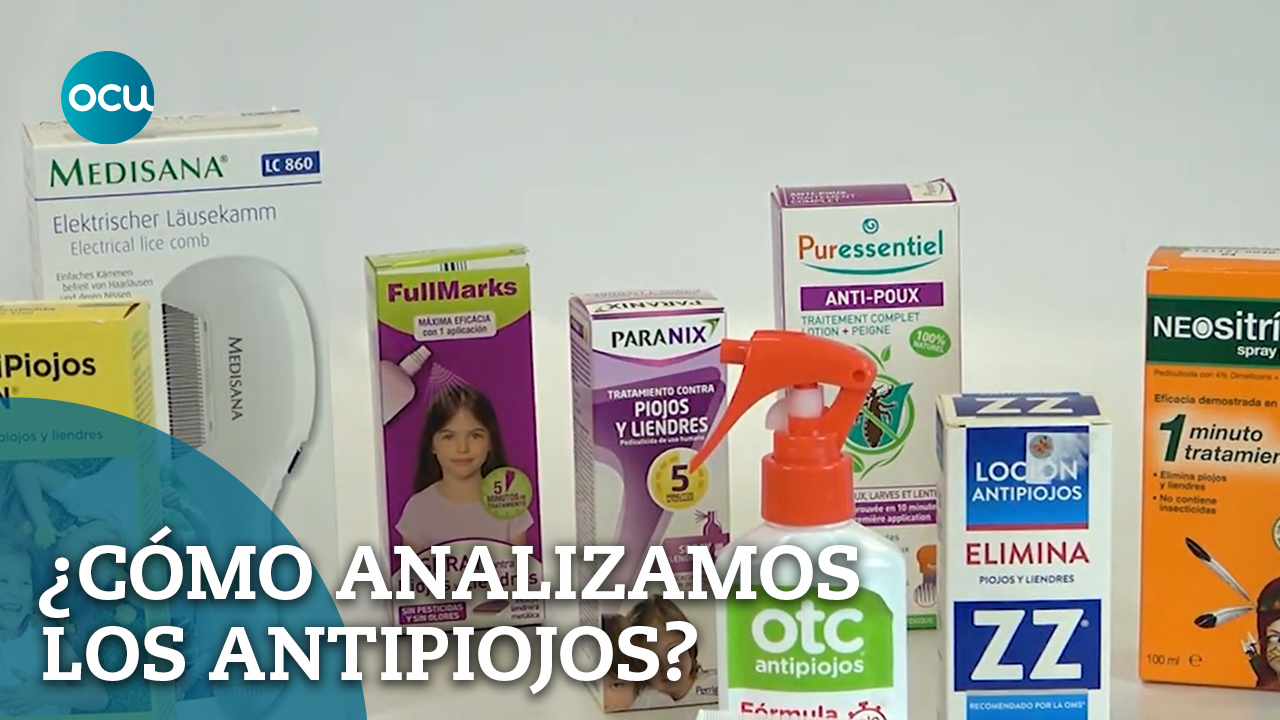 ¿Cómo analizamos los antipiojos?